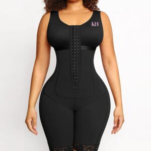 Faja Colombiana Full Body Shaper Shapewear Corset Waist Trainer Black