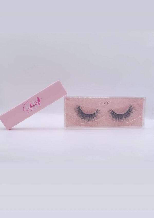 JF230 3D False Eyelashes Mink Natural Extension with Adhesive - Image 2
