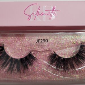 JF230 3D False Eyelashes Mink Natural Extension with Adhesive