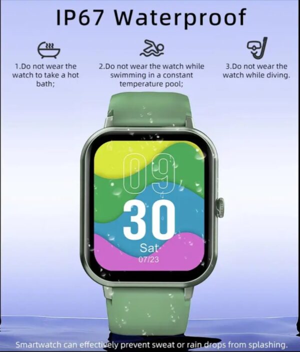 Smart Watch for Men Women - Answer/Make Calls/Quick Text Reply/AI Control, 1.83" for Android Phones iPhone Samsung Compatible IP67 Smartwatch Fitness Tracker Heart Rate Blood Oxygen Sleep Monitor/BLACK - Image 7